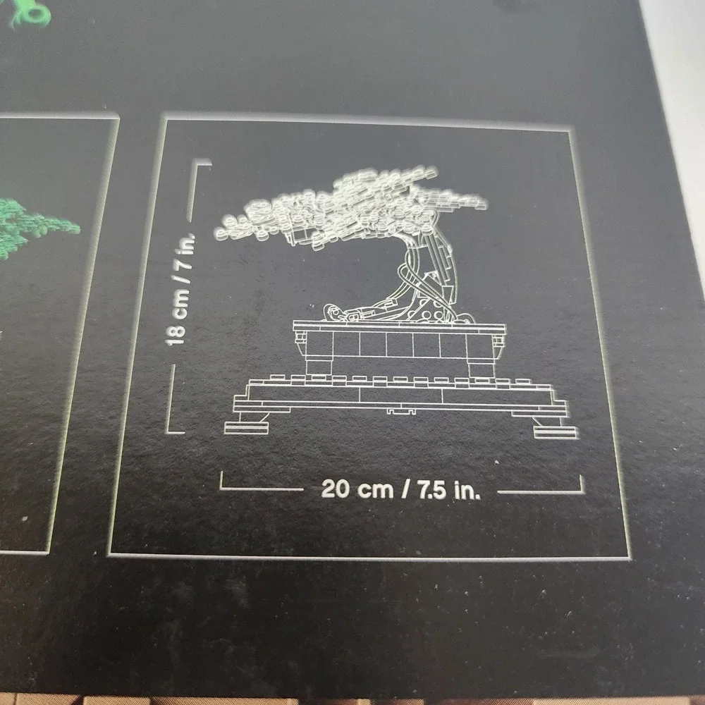 LEGO Botanical Collection Bonsai Tree 10281 Building Set New Sealed 878 Pcs